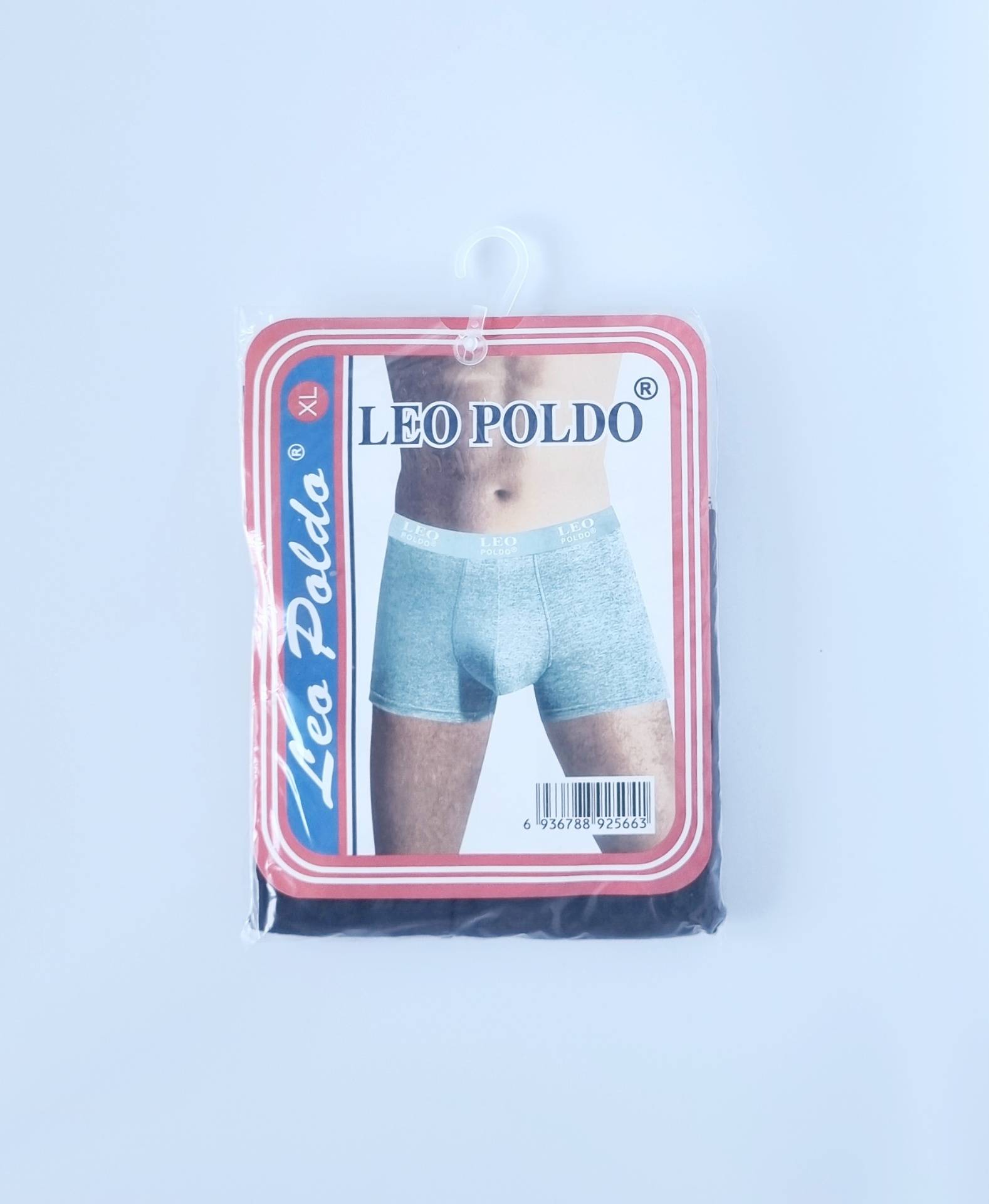 Caleçon Boxer Homme, Leo Poldo Ultra-Doux et Confortable