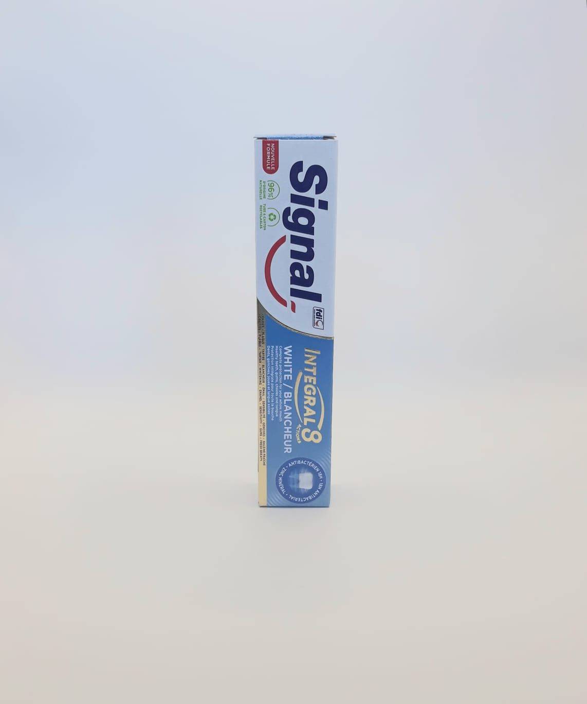 Signal - Dentifrice Integral 8 WHITE Blancheur 75ml